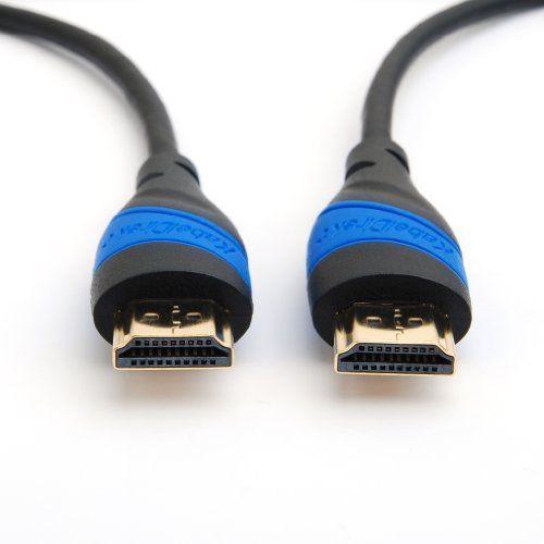 KabelDirekt Flex Series High Speed HDMI Cable with Ethernet 1.4a 2m supports Full HD 3D and Audio Return Channel