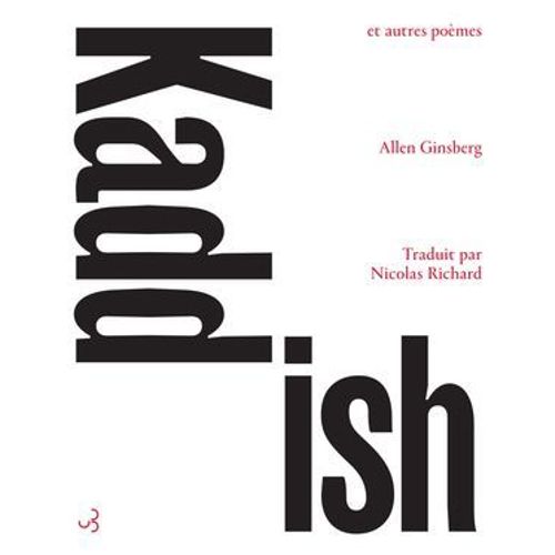 Kaddish Et Autres Pomes  