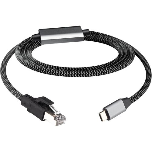 KAL-1.2M Cble Adaptateur Usb C Vers Rj45 Ethernet Cat 6, Connexion Directe Gigabit Stable 1 Gbit/S, Pour Routeur/Switch, Macbook Pro/Air, Ipad Pro, Pc, Remplace L'Adaptateur Usb Vers Rj45