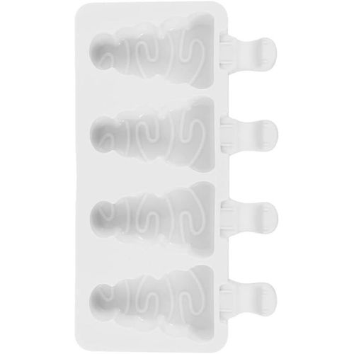 Kal-1 Moule  Crme Glace En Silicone - Design Sapin De Nol - Durable - En Silicone De Qualit Alimentaire - Pour Une Crme Glace Saine - Sans Additifs Artificiels
