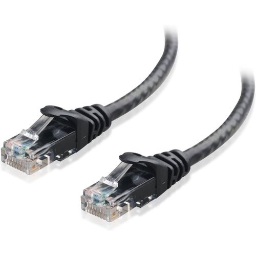 KAL-10 Gbit/s Cble Ethernet Cat6 snagless 9m (Cble RJ45, Cble Internet Cat 6) en Noir, 9 mtres