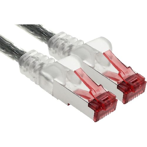 KAL-- 1X 5M Cble Patch Cat6 S/Ftp Pimf Blindage Cat.6 Cble Rseau Rj45 Cble Ethernet Dsl Lan Routeur Commutateur Modem Panneau De Brassage - Transparent