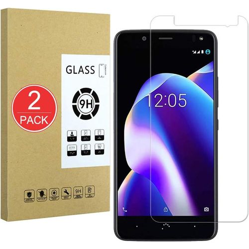 Kal-[2-Pack Protecteur D'cran Compatible Avec Bq Aquaris U2,En Verre Tremp 9h,Film De Protection 2.5d Premium,[Installation Sans Bulles][Rsistant Aux gratignures]