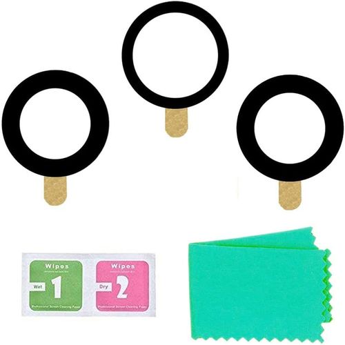Kal-2 Pices Lentilles En Verre Compatible Avec Iphone 12 Pro Max Len Verre Camra Arrire Appareil Photo Objectif De Remplacement Rparation Rechange Lentille Avec Adhsif Pr-Install