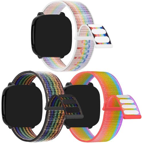 Kal-3-Pices Bracelet De Montre Pour Xplora X5 Smartwatch Enfants Sport En Nylon Bracelets Compatible Avec Xplora X5 Play/Xgo 2/Xgo 3 Remplacement Fille Garon