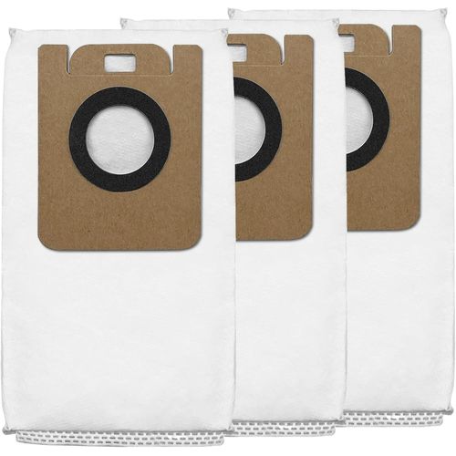 KAL-3 Sacs  Poussire D'Une Capacit De 4 Litres Avec Filtre E12 Compatible Avec D10S Plus Station De Chargement Du Robot Et Auto-Nettoyage, Vidange  Grande Vitesse