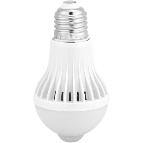 Kal-5w Ampoules Led E27  Dtecteur De Mouvement, Smart Sensing Led Ampoule Pour Porte D'rntre, Garage, Sous-Sol, Couloir, Placard