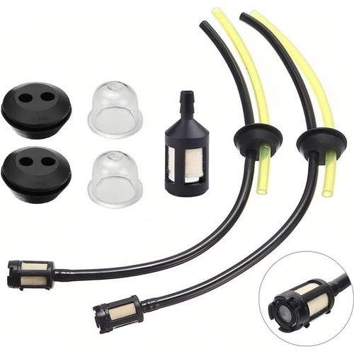 Kal-7 Pices Kit Universel Filtre  Essence, Durite Essence, Joint En Caoutchouc, Dbroussailleuse Thermique, Rservoir De Carburant, Pour Coupe-Herbe, Tondeuse, Taille-Haies, Trononneuse
