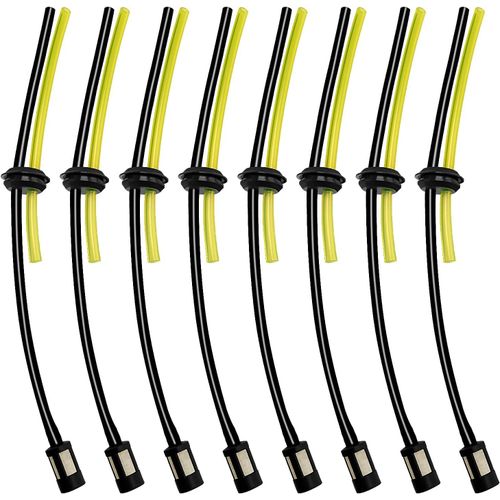 Kal-8 Ensembles Universel Filtre  Essence Kit, Tuyaux De Carburant Universels, Durite Essence Debroussailleuse En Caoutchouc, Pour Coupe-Herbe, Dbroussailleuse, Tronconneuse Taille Haie