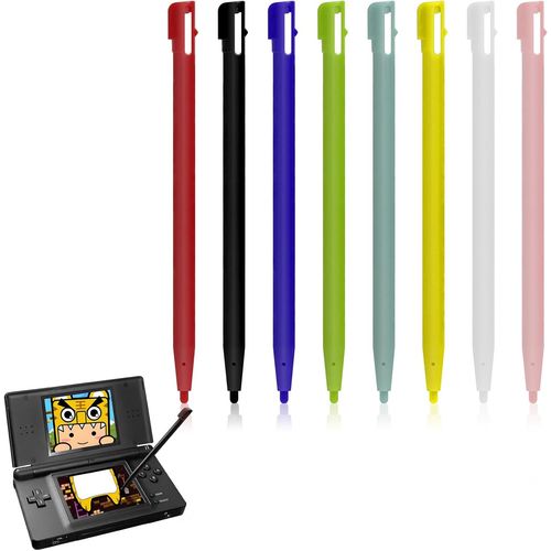 Kal-8 Pices Stylets Compatibles Avec Nintendo 3ds Xl, Nds, Ds Lite, Dsl, Ndsl Stylet En Plastique Pour Une Navigation Prcise Et Une Protection De L'cran Tactile, Accessoires De Console De Jeu
