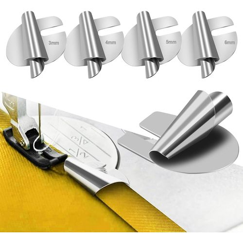 Kal-Accessoires Couture Pour Machines  Coudre Pied Presseur Ourlet Roul Pour La Maison Convient Convient  Une Large Gamme De Machines Accessoires Pour Machines  Coudre Pied-De-Biche  Ourlet Ro
