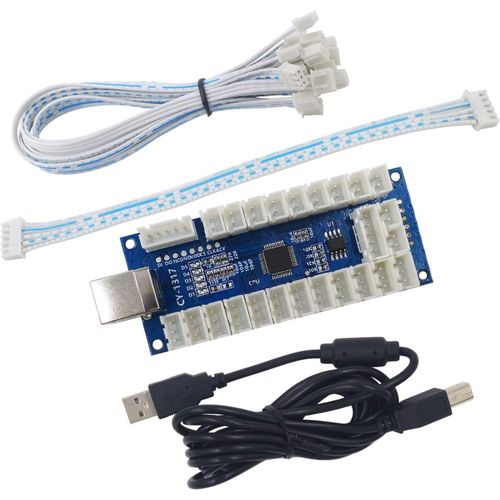 Kal-Arcade Usb Encoder Led Zero Delay Arcade Controller Pc Ps3 Android Arcade Diy Kit Led Arcade Led Button