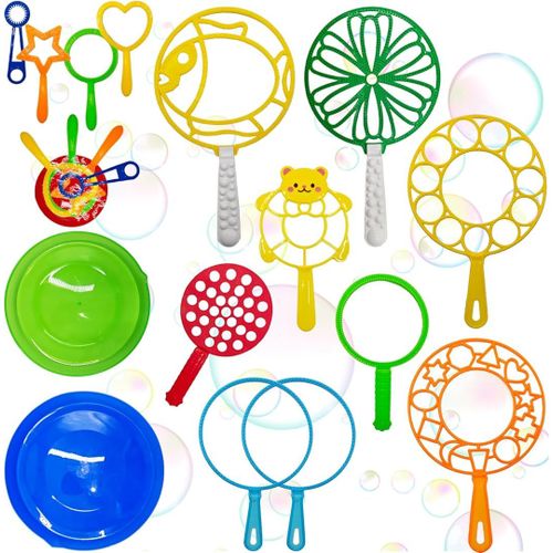 KAL-Baguette  Bulles Ensemble, 20 Pices Kit De Baguette  Bulles, Baguettes  Bulles Gantes Ensemble, Kit De Baguette  Bulles Pour Enfants, Kit Bulles De Savon Enfant Pour Jardin, Extrieur, Fte