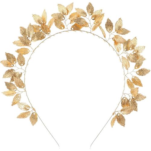 Kal-Bandeau De Feuilles, Bandeau Dor  Feuilles En Vogue, Couronne Romaine En Feuille D'or, Bandeau Dor Grec Pour Filles, Bandeau De Marie Adapt Aux Mariages, Aux Bals Et Aux Dfils De Mode