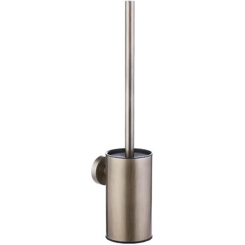 Kal-Brosse Wc Et Support En Acier Inoxydable, Montage Mural, Facile  Installer, Long Manche, Nettoyant Robuste Pour Salle De Bain (Bronze)