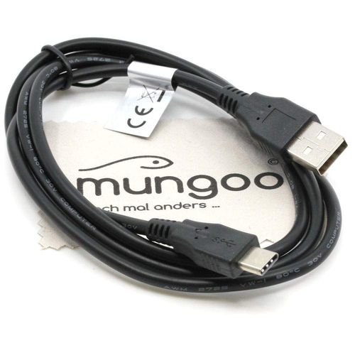 KAL-Cble de Charge USB Compatible avec Huawei Mate 10, Mate 10 Pro, Mate 20, Mate 20 Pro, Mate 20X, Mate 20X 5G, Mate 30 Pro 5G, Mate X, MediaPad M5 Type C 1 m avec Chiffon de Nettoyage Mungoo