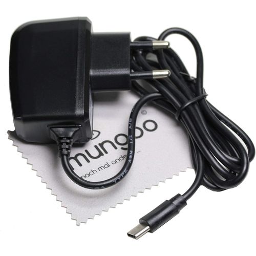 Kal-Chargeur Compatible Avec Sony Xperia 1 Ii, Xperia 10 Ii, Xperia L4, Xperia 5, Xz1 (Compact), Xperia Xz2, Xz2 Compact, Xperia Xz3, Xzs Usb Type-C 2 A Otb Avec Chiffon De Nettoyage D'cran Mungoo