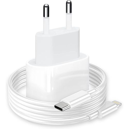 Kal-Chargeur Pour Iphone 20 W Rapide [Certifi Mfi] Phonix Italia  Chargeur Pour Iphone 14 13 12 11 Pro Max Mini Xs Xr X 8 Se  Chargeur Pour Apple + Cble De Charge Type C/Lightning