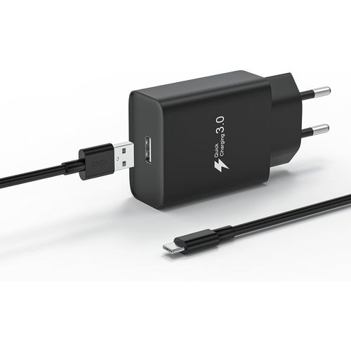 Kal-Chargeur Rapide Xiaomi Avec 2m Cble Pour Xiaomi Redmi Note13/13c/13 Pro/14c/14t/14t Pro/14/12/12 Pro 5g/11s/11/A3/10/10 Pro/9/9 Pro Poco M4/M6/M3, Pour Samsung Galaxy 18w Usb Prise Charge Rapide