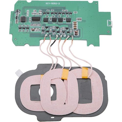 Kal-Chargeur Sans Fil Bricolage, Bobine De Carte De Circuit Imprim Sans Fil Qi Module metteur Bricolage  3 Bobines Module De Charge Sans Fil 5v 2a Pour Iphone Pour Samsung