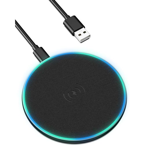 Kal-Chargeur Sans Fil, Chargeur Induction Pour Iphone 16/15/14/13/12pro/Pro Max/Xs Max/Xr/Se, 15w Max Chargeur Rapide Sans Fil Avec Samsung Galaxy S24/S23/S22/S21/S20, Airpods 2/Pro