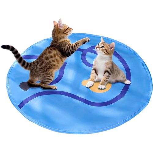 KAL-Chat Play Mat, Chats Jouets Pour Intrieur,Tapis De Chat Lger Et Portable - Jeux Pour Animaux De Compagnie Srs Et Confortables Fournitures Intrieures Durables Pour Les Chatons