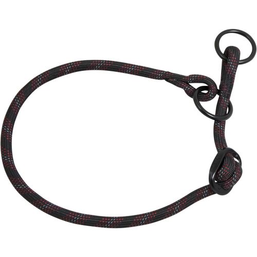 Kal-Collier Large Pour Chien Luminous Dots - Avec Points Lumineux, Haute Visibilit - Pour Toute Taille De Chiens - Couleur Noir, Taille 8 Mm X 30-35 Cm