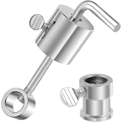 KAL-Contrepoids Tournebroche, 286 Gram Inox Poids De Broche Et Palier Pour Tournebroche, Poids Pour Broche De Barbecue Rotisserie 8-0Cm