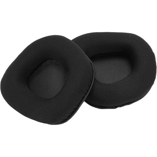 KAL-Coussinets D'Oreille De Remplacement Pour Casques De Jeu Corsair Void Wireless/Void Elite/Void Usb/Void Pro Usb, Coussinets D'Oreille Avec Tissu En Maille Noire, Mousse  Mmoire