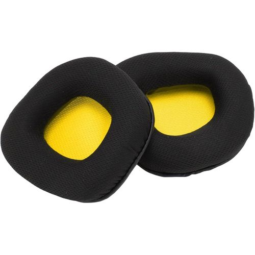KAL-Coussinets D'Oreille De Remplacement Pour Casques De Jeu Corsair Void Wireless/Void Elite/Void Usb/Void Pro Usb, Coussinets D'Oreille Avec Tissu En Maille Noire, Mousse  Mmoire