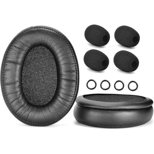 KAL-Coussinets D'Oreille Et Micro De Rechange En Mousse Compatibles Avec Hyperx Cloudx/Cloud Iii/Cloud Iii/Pro/Core/Alpha/Alpha S/Alpha Pro/Flight/Flight S/Stinger/Stinger S/Cloudx Stinger/Stinger Co