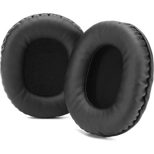 KAL-Coussinets De Remplacement En Cuir Pu Compatibles Avec Les Steelseries Arctis 1/Arctis 3/Arctis 5/Arctis 7/Arctis 7P/Arctis 9X/Arctis Pro/Arctis Prime (Cuir Protique-Noir)