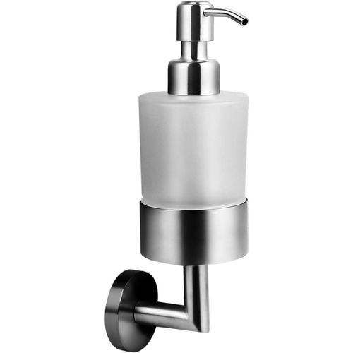 Kal- | Distributeur De Savon Exclusif En Acier Inoxydable | Salle De Bain Porte-Verre Support Porte-Savon Distributeur De Savon  Vaisselle Toilette (Acier Inoxydable (Bross))