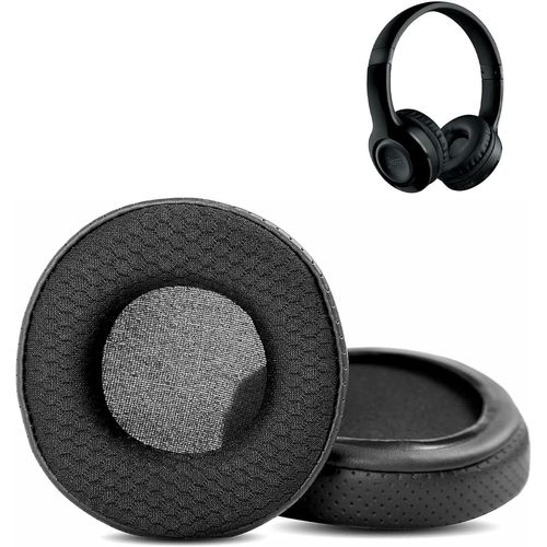 KAL-Durable Et Respirant Coussinets De Remplacement Compatible Avec Jam Hx-Hp400 Hx Hp400 Bluetooth Headphone Coussinets D'Oreille (Cuir Perfor/Tissu Durable Et Mousse  Mmoire De Forme)