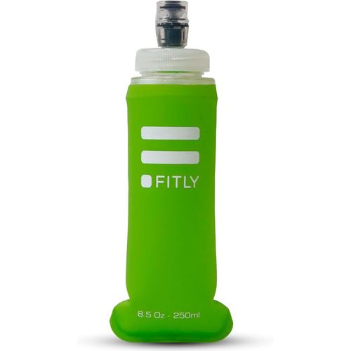 Kal-Flask 250 Ml Green - Gourde Souple Pour Sac D'hydratation De Course - Idal Pour Le Running - Bouteille D'eau Pliable Pour Utilisation En Extrieur - Flasque Souple Pour L'hydratation