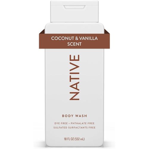 Kal-- Gel Douche Femme Et Homme - Sans Parfums Artificiels Ni Huiles Minrales - Savon Corporel Noix De Coco Et Vanille - Nettoie En Douceur Avec Des Ingrdients Naturels (532 Ml)
