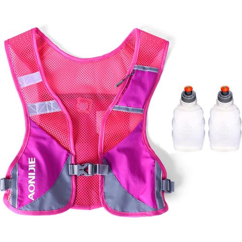 Kal-Gilet De Course Rflchissant Sac D'hydratation Trail Veste Running Sac  Dos Lger Pour Marathon Randonne Vlo Randonne Sac  Dos D'hydratation