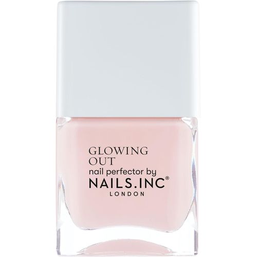 Kal-Glow With The Flow Vernis  Ongles Embellissant -Glow Naturel, Teinte Peach -Finition Miroitante Et Scintillante -Longue Dure & Cruelty Free -Manucure Parfaite, Effet Fench Manicure