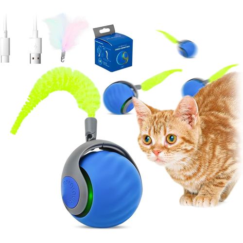 KAL-Jeux Pour Chat, Jouet Interactif, Jouet Balle Interactif Pour, Jouet Balle Pour Chat Pour Chiens Et Chats De Petite Et Moyenne Taille