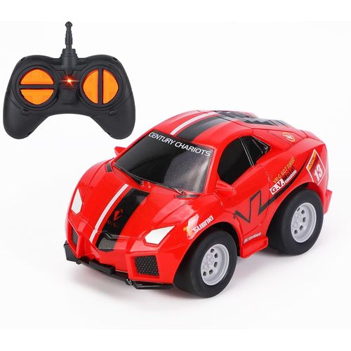 KAL-Jouet Enfant 2 3 4 Ans, Voiture Telecommand Enfant 2 3 Ans Voiture Enfant 2.4Ghz Voiture Telecommande Jouet Fille Garcon Cadeau Enfant 2 3 4+ Ans Petite Voiture De Course, Rouge
