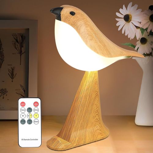 Kal-Lampe De Table Tactile, Petite Lampe De Chevet Avec Minuterie, Sans Fil, 3 Modes, Veilleuse  Intensit Variable Pour Enfants, Batterie Rechargeable, Dcoration Pour Maison Chambre Bureau