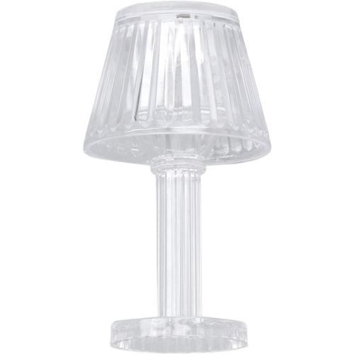 Kal-Lampe En Cristal, Lampe De Table En Cristal Petite Lampe De Table Lampe Acrylique Lampe De Table En Cristal Avec Commande Tactile Lampe En Cristal Led Sans Fil(Lumire Blanche Et Chaude)