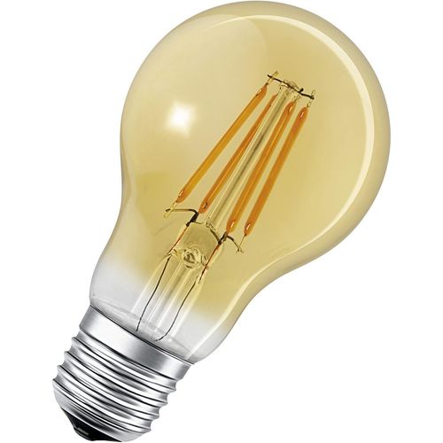 Kal-Lampe Led Intelligente Avec Technologie Wifi, E27-Base, Verre Dor ,Blanc Chaud (2400k), 680 Lumen, Remplacement De La Traditionnelle 53w-Ampoules 1-Pack