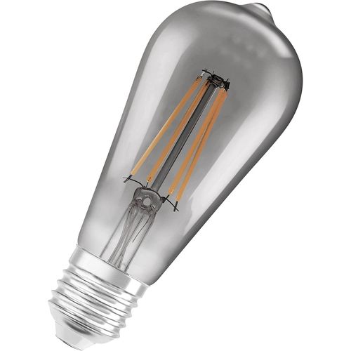Kal-Lampe Led Smart Avec Bluetooth, Filament Edison Gold, E27, Dimmable,Blanc Chaud(2400k),Remplace Les Lampes  Incandescence Par 50w,Contrlable Avec Google Et Alexa, Lot De 4