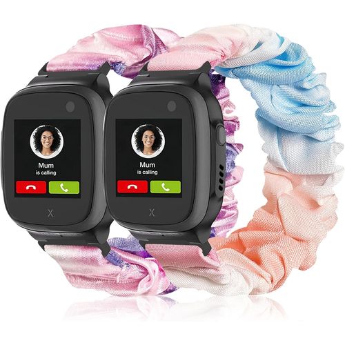 Kal-Lot De 2 Bracelets En Nylon Pour Enfants - Compatible Avec Xplora X5 / Xgo 2 / Xgo 3 - Bracelet De Rechange Doux Et Extensible Pour Fille Et Garon - Pour Xplora X5 Play / Xgo2 / Xgo3, Cadeau