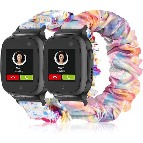 Kal-Lot De 2 Bracelets En Nylon Pour Enfants - Compatible Avec Xplora X5 / Xgo 2 / Xgo 3 - Bracelet De Rechange Doux Et Extensible Pour Fille Et Garon - Pour Xplora X5 Play / Xgo2 / Xgo3, Cadeau