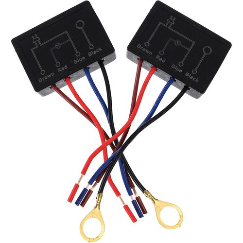 Kal-Lot De 2 Interrupteurs Tactiles Pour Lampe De Table - Variateur D'intensit Tactile Pour Lumires Led - 4 Voies