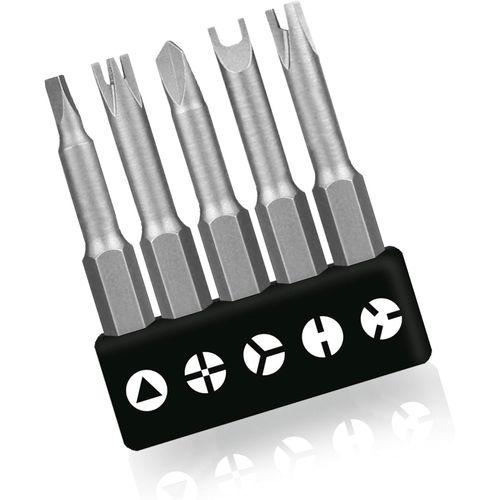 Kal-Lot De 5 Tournevis Spciaux En Forme De U 50 Mm - Type Y - Intrieur Cruciforme - Tournevis  Trois Points - Embouts De Vissage
