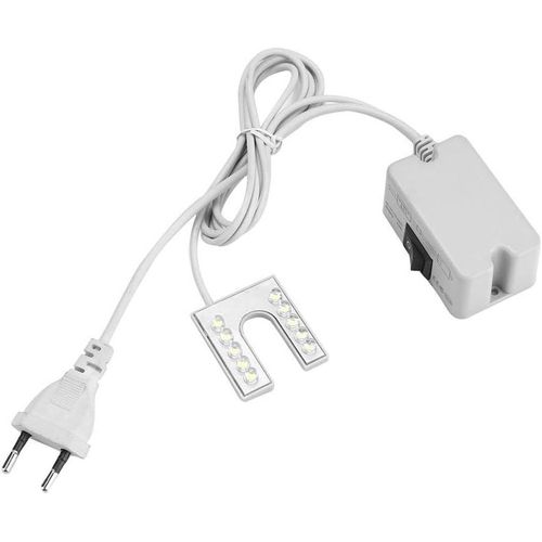 Kal-Lumire De Machine  Coudre, Lampe Led Flexible  Col De Cygne Avec Base Magntique Pour Machine  Coudre 110-V Prise Ue