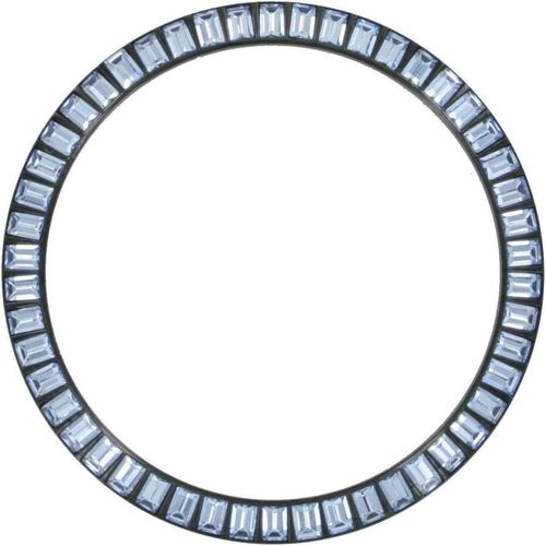 Kal-Marc Coblen Edition 45 Mm Lunette Swarovski Noir Bleu Clair  12 A